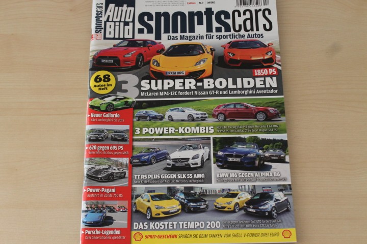 Auto Bild Sportscars 07/2012